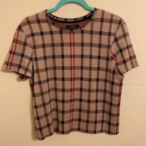 Plaid t-shirt
